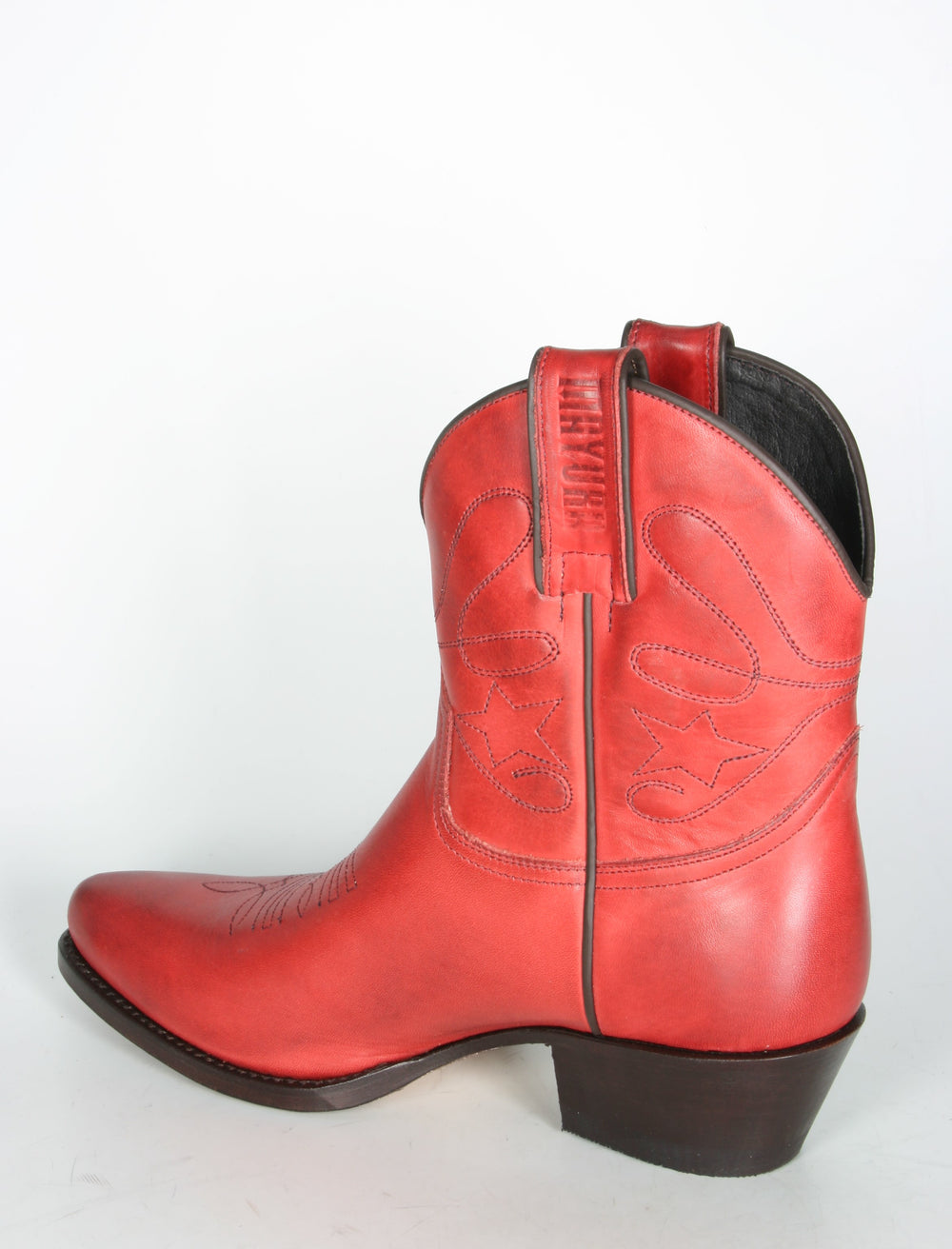 2374 MAYURA Cowboystiefel Kurzschaft Rojo