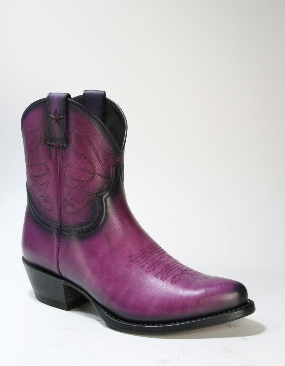 2374 Mayura ankle boots Morado