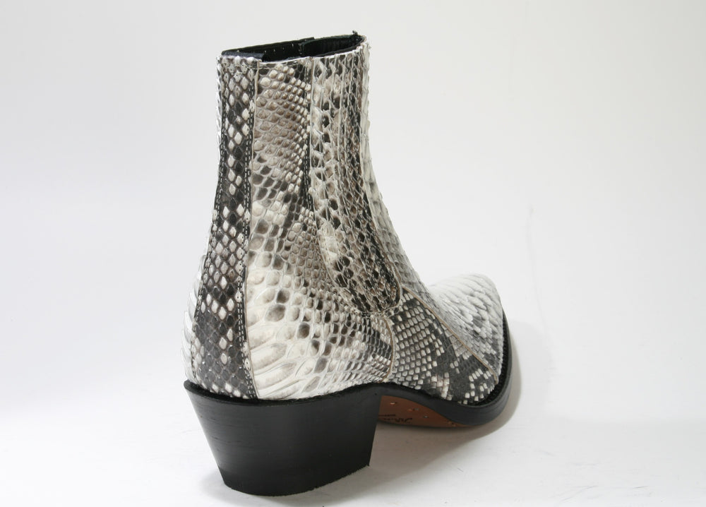 2496 Mayura Boots Ankle Boots Python White