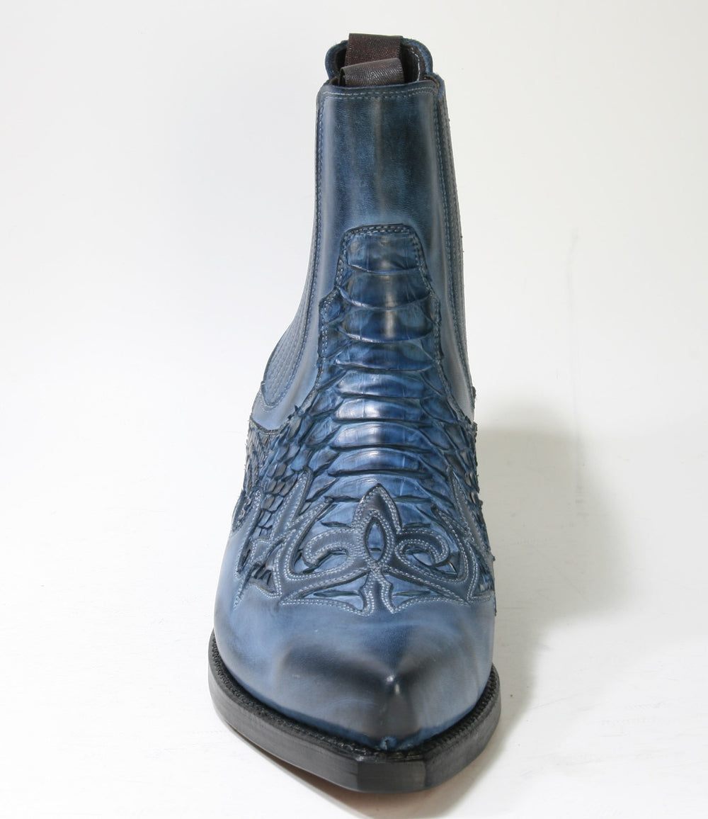 2500 Mayura Boots Ankle Boots Azul Python