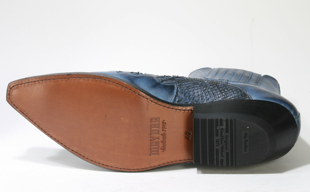 2500 Mayura Boots Ankle Boots Azul Python