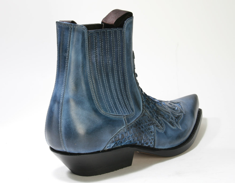 2500 Mayura Boots Ankle Boots Azul Python