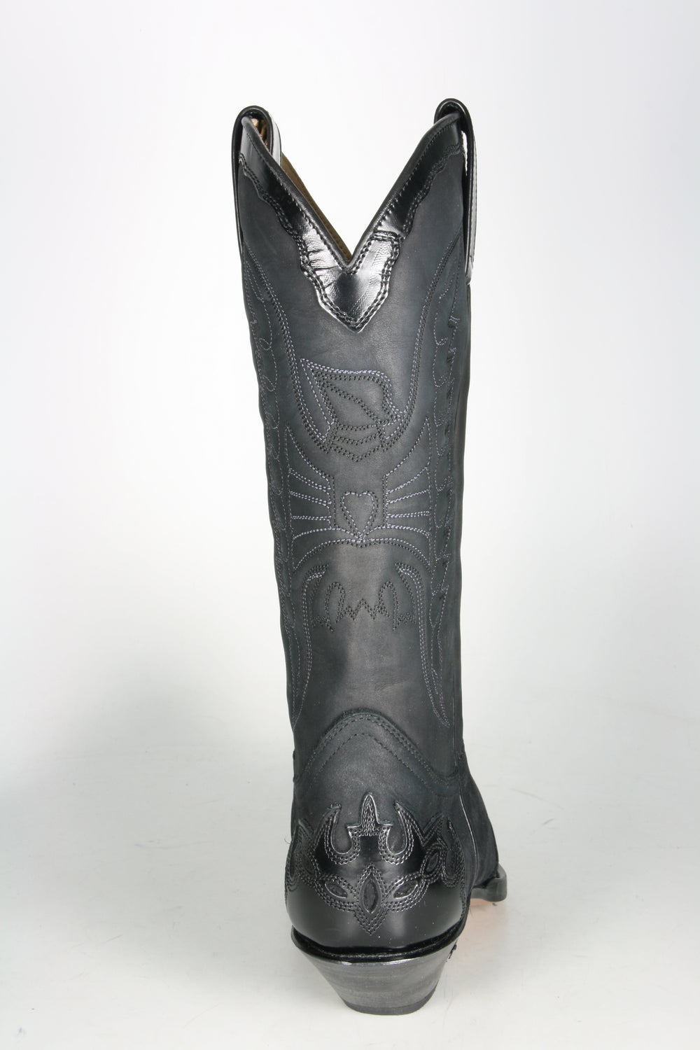 2560 Sendra Cowboystiefel Flor. Negro N. Negro