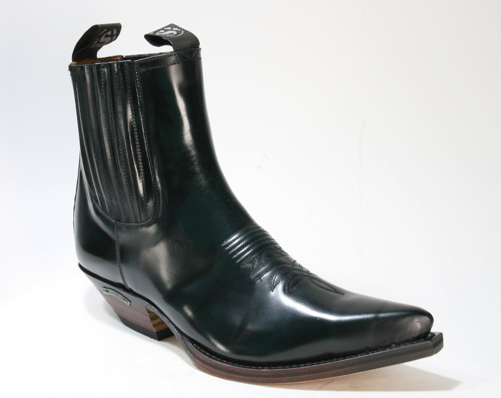 2581 Sendra Boots Stiefelette Flora Verde Botella Grün