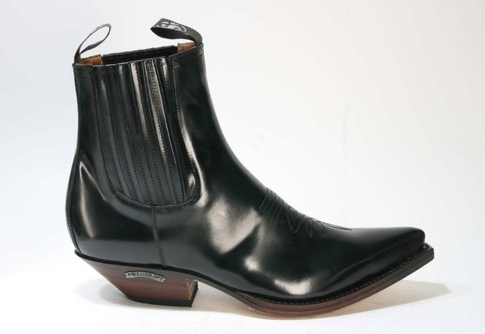 2581 Sendra Boots Stiefelette Flora Verde Botella Grün