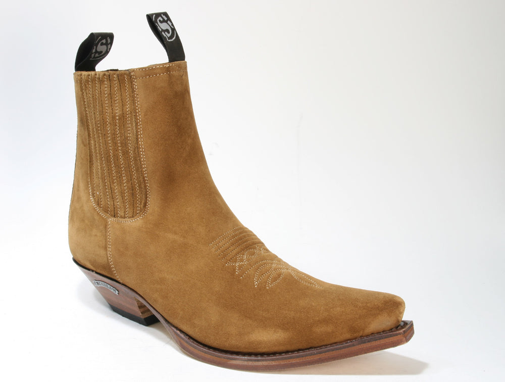 2581 Sendra Boots Ankle Boots Serr. Tobacco