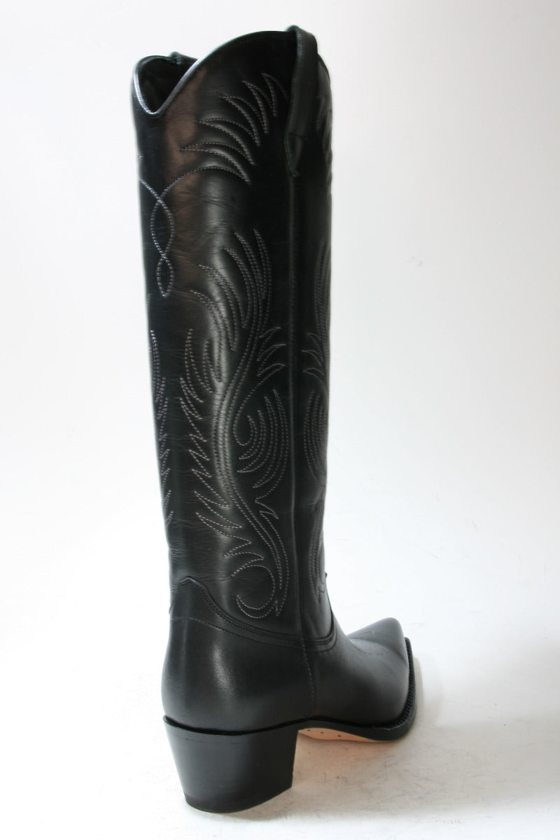 2601 Mayura Cowboystiefel Langschaft Napa Negra