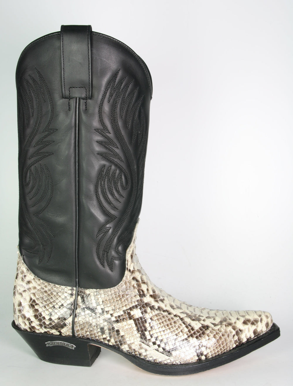 2605 Cowboy boots Sendra Python Natural