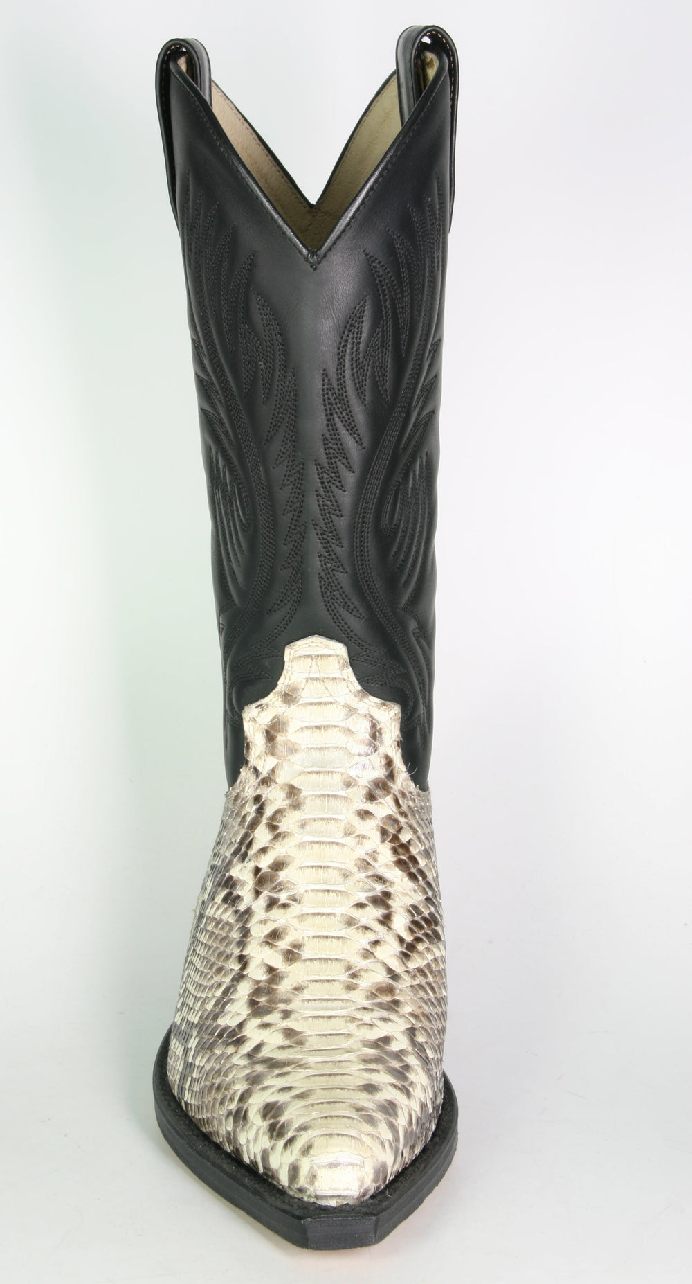 2605 Cowboy boots Sendra Python Natural
