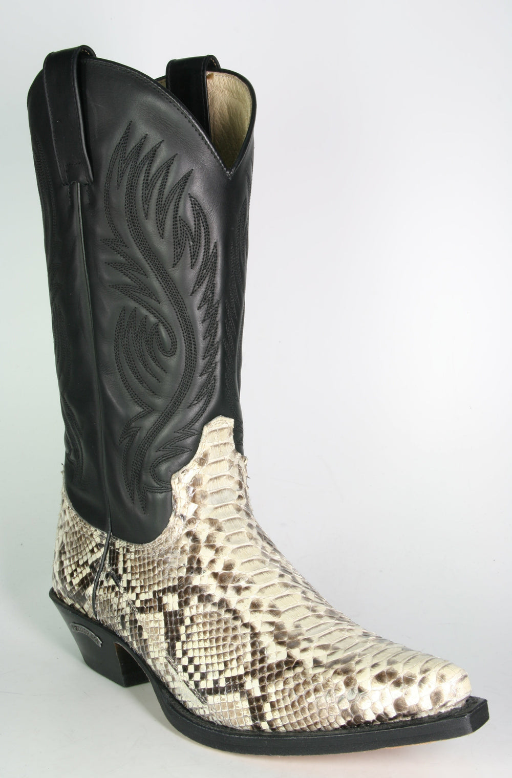 2605 Cowboy boots Sendra Python Natural