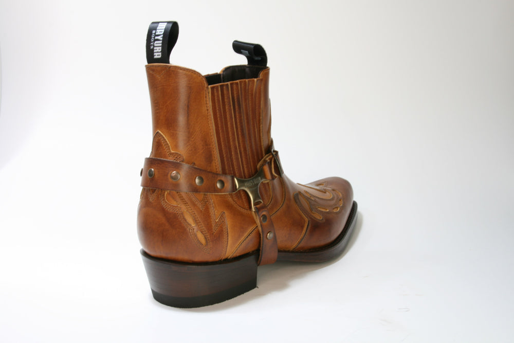 2646 Mayura Bikerboots Stiefeletten Castano