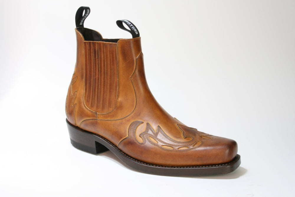 2646 Mayura Bikerboots Stiefeletten Castano