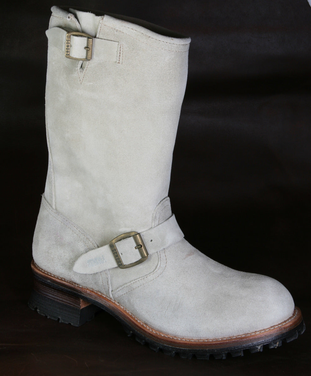 2944 Sendra Engineer STEEL light suede