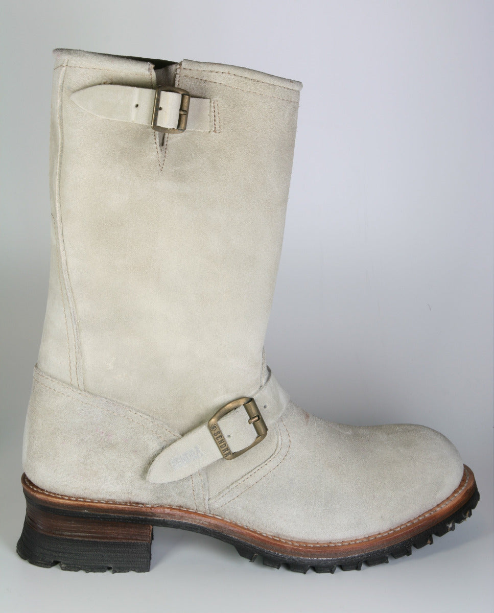 2944 Sendra Engineer STEEL light suede