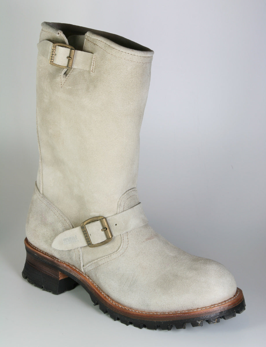 2944 Sendra Engineer STEEL light suede