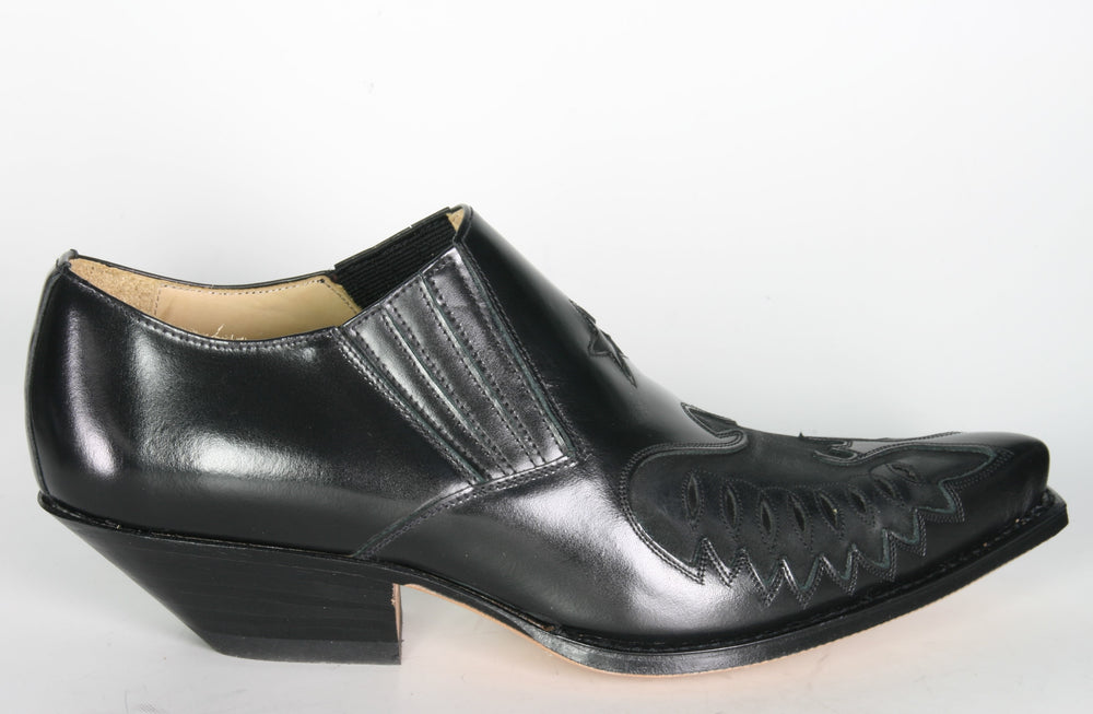 2956 Sendra Cuervo Schuhe Flor. Negro