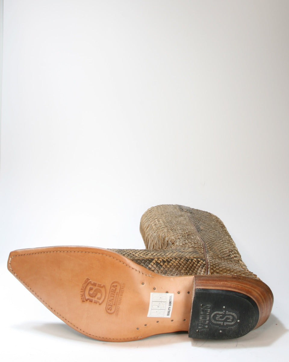 2966 Sendra Boors cowboy boots TOTAL Python