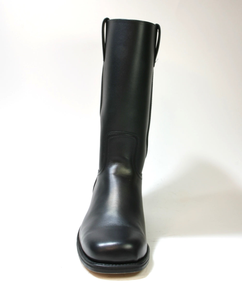 Farmerboots Vorderansicht schwarz