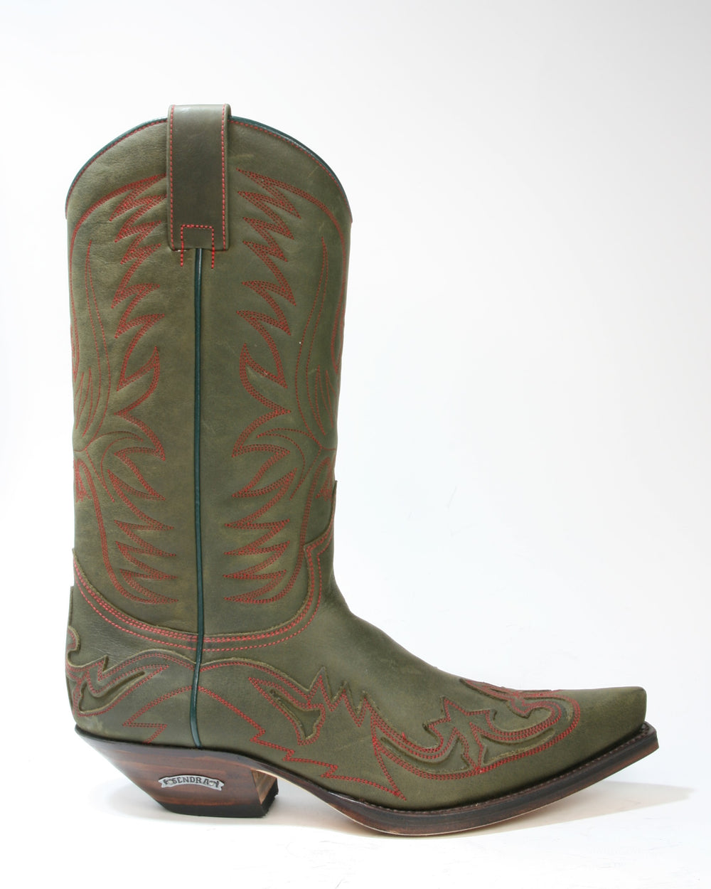 2073 Sendra Boots Flota Military cowboy boots