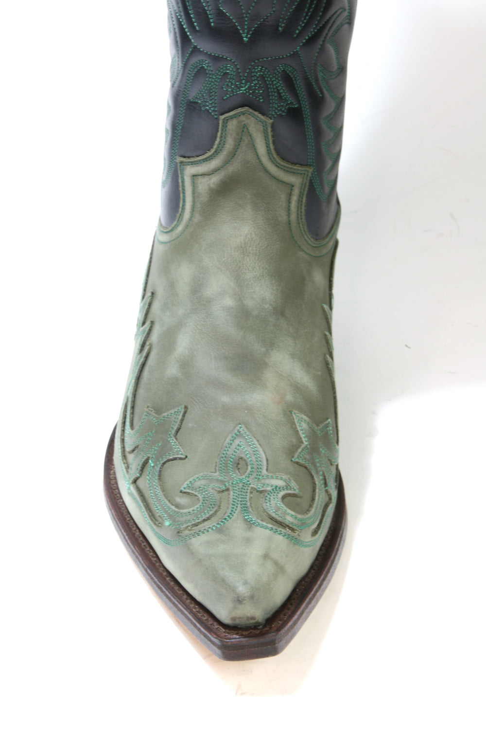 3241 Sendra Cowboystiefel Flota Military Flor. Verde