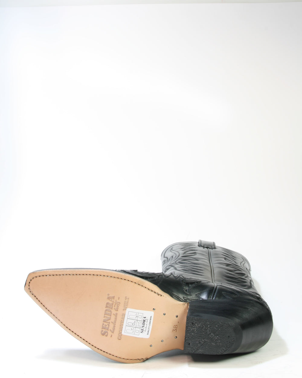 3241 Sendra Cowboystiefel Trenzado IBIZA Ciclon Negro