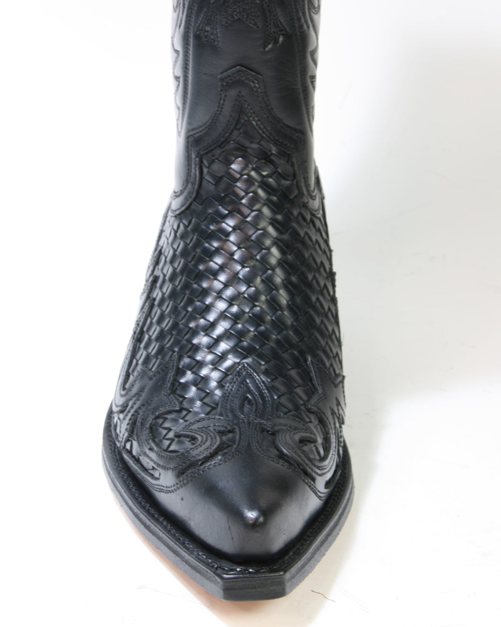 3241 Sendra Cowboystiefel Trenzado IBIZA Ciclon Negro