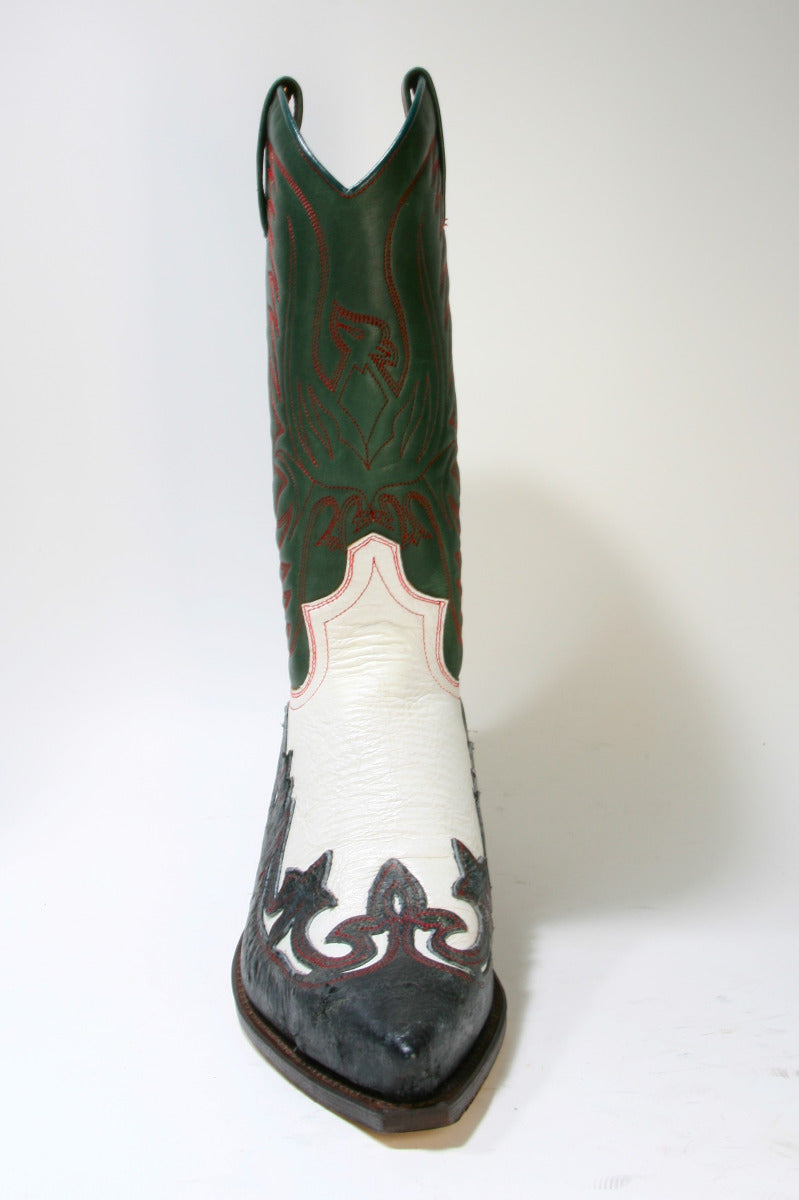 3241 Sendra Cowboystiefel Barbados Chap Blanco