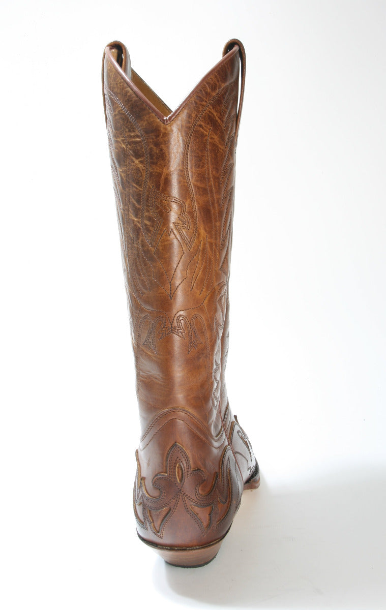 3241 Sendra Boots Cowboy boots Evolution Tang Usado Marron