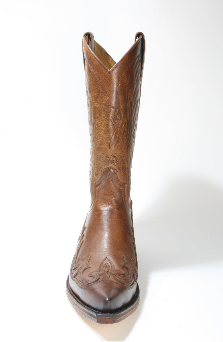 3241 Sendra Boots Cowboy boots Evolution Tang Usado Marron