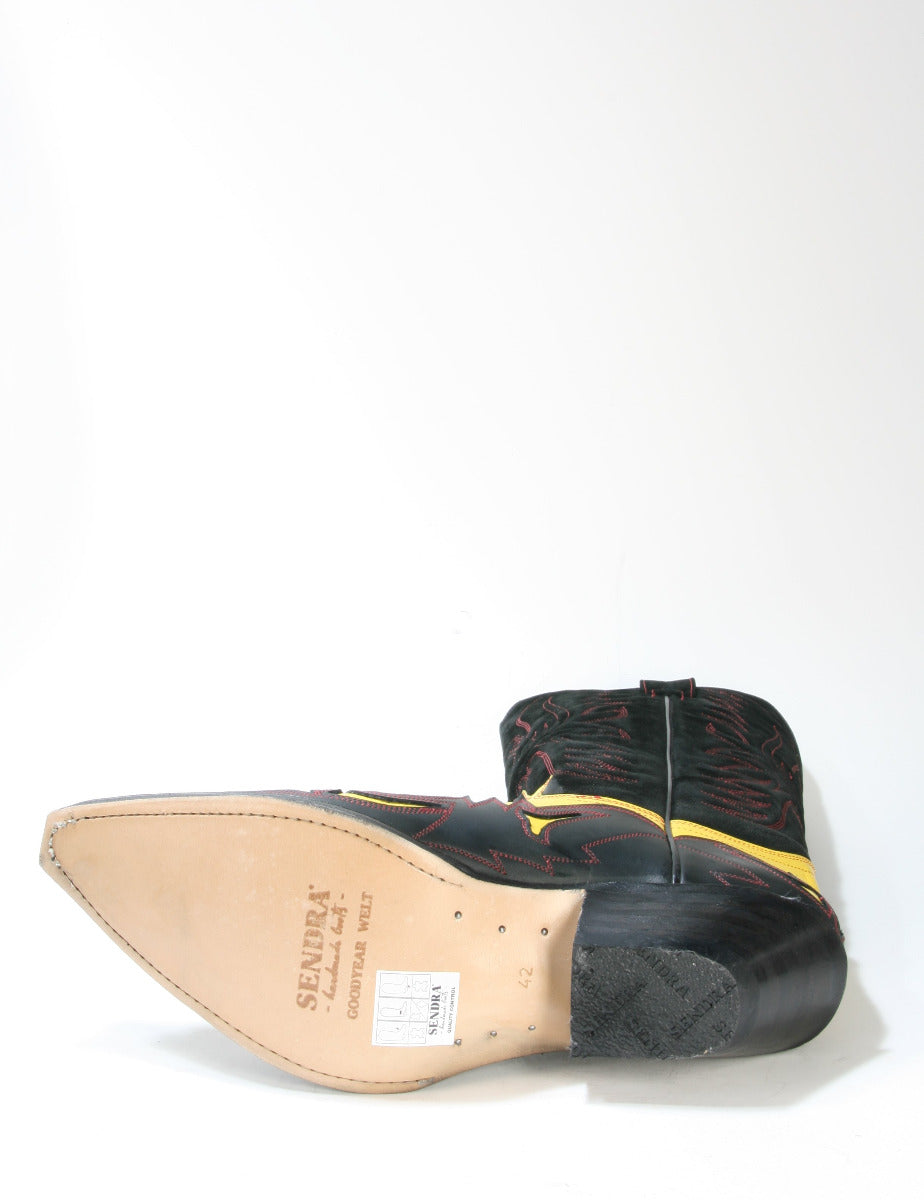 3241 Sendra Cowboystiefel Spr. Negro Rocio Sol