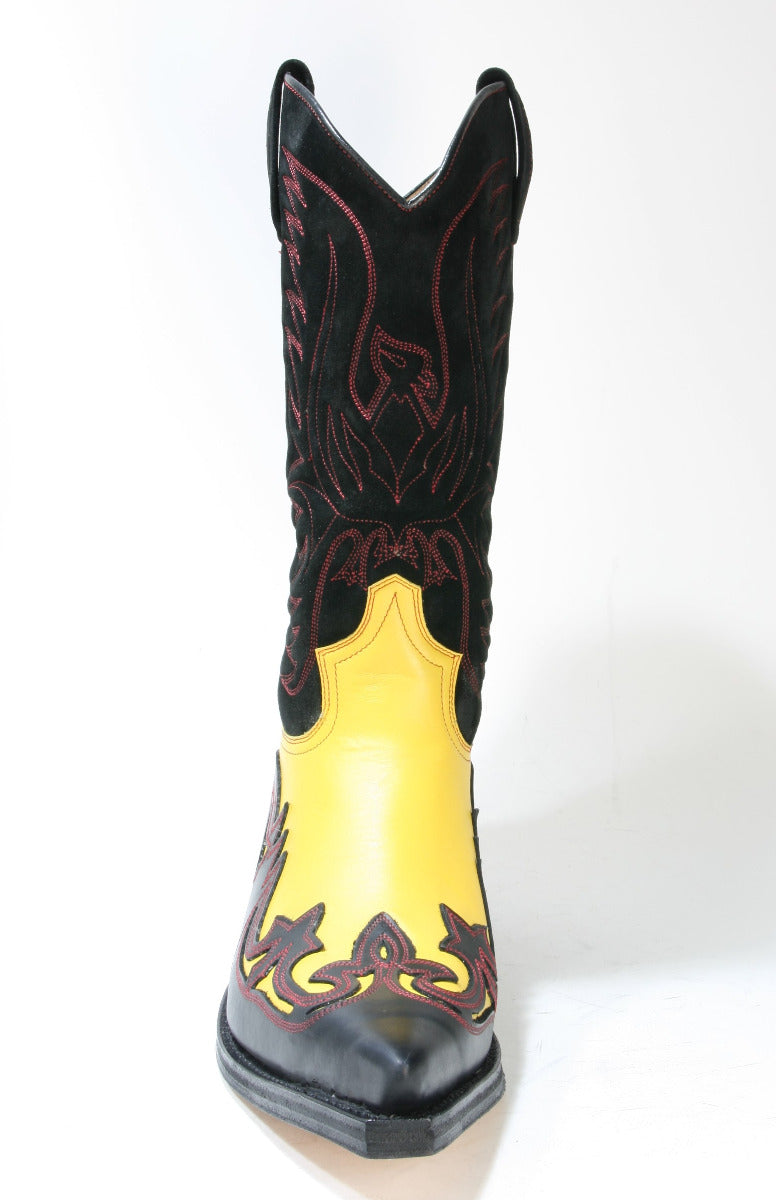 3241 Sendra Cowboystiefel Spr. Negro Rocio Sol