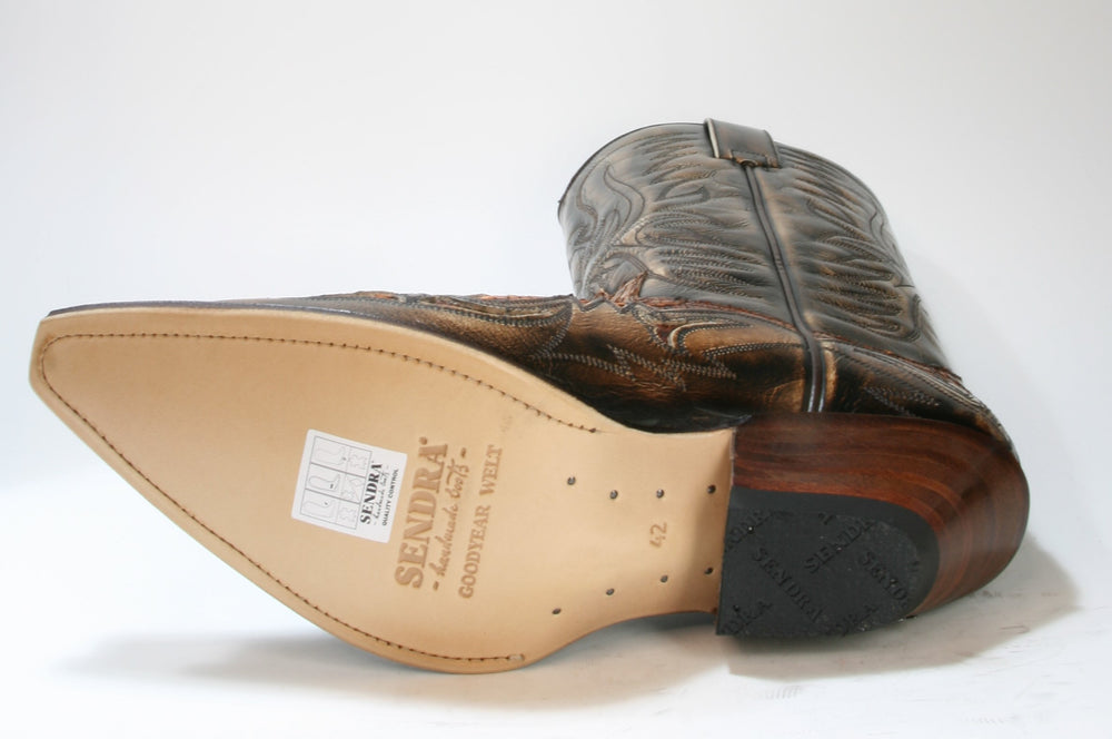 3241 Sendra Cowboy Boots Denver Canela Python Barr Savoy