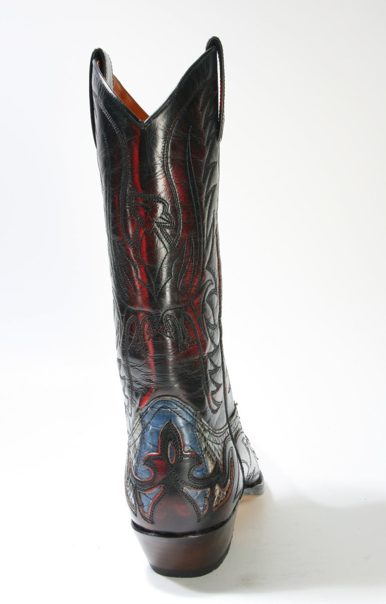 3241 Sendra Boots Hurr. Rojo Piton Fantasia Moon
