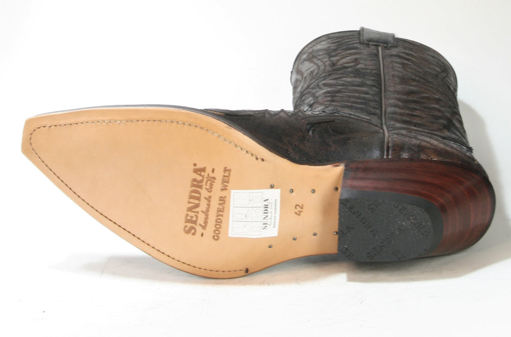 3241 Sendra Cowboy Boots Barbados Querisa Python Azul