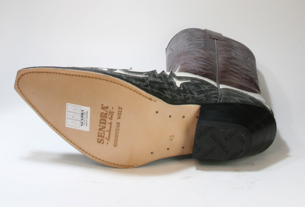 3241 Sendra Cowboystiefel Coco Carre Selva Antracita