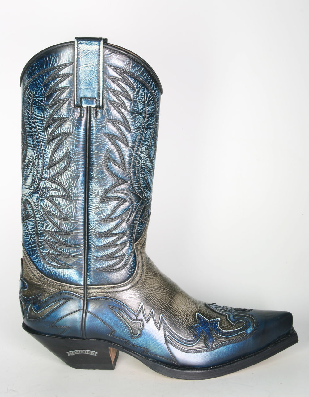 3241 Sendra cowboy boots Denver Azul Hueso Dirty