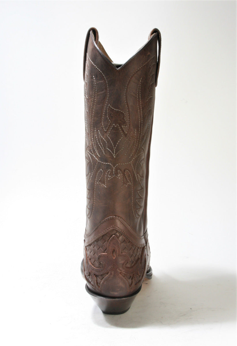 3241 Sendra Cowboystiefel Trenzado braun
