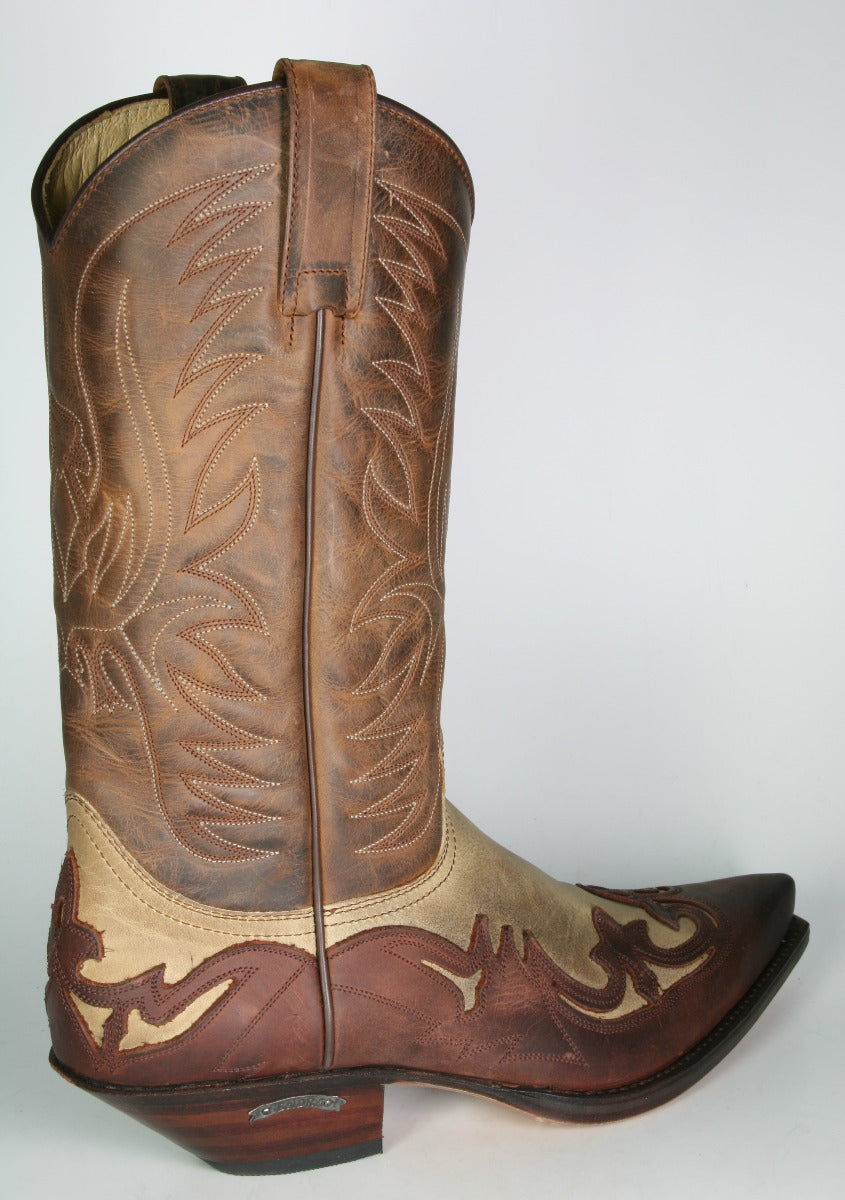3241 Sendra Cowboystiefel Sprinter Hueso