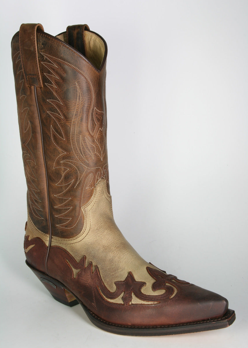 3241 Sendra Cowboystiefel Sprinter Hueso