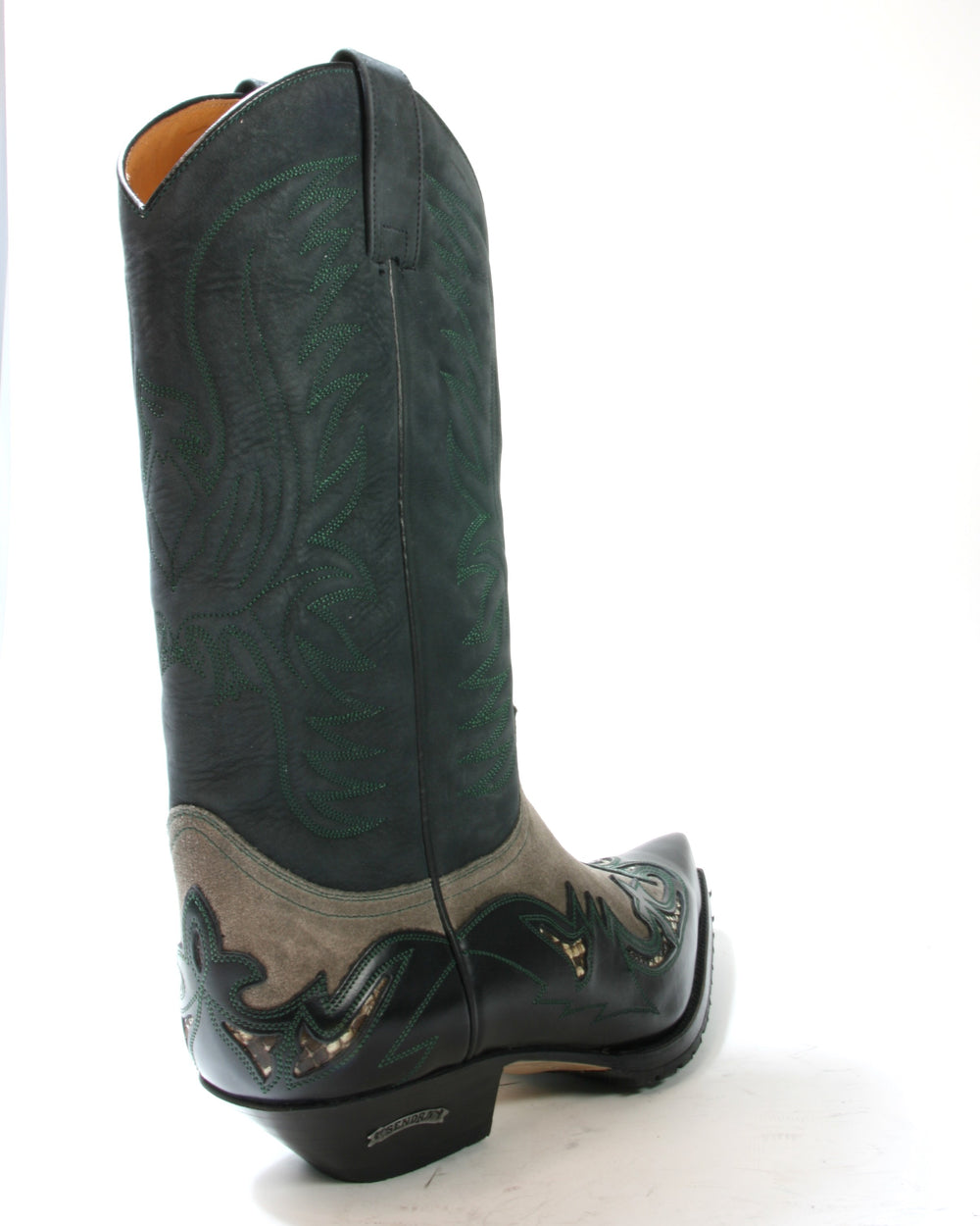 3242 Sendra Boots IBIZA Ciclon Negro Serr. Taupe Gummisohle