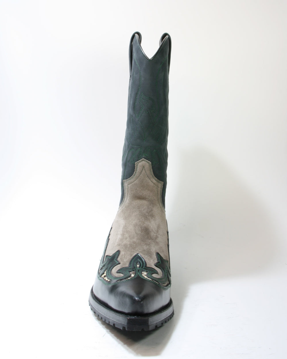 3242 Sendra Boots IBIZA Ciclon Negro Serr. Taupe Gummisohle