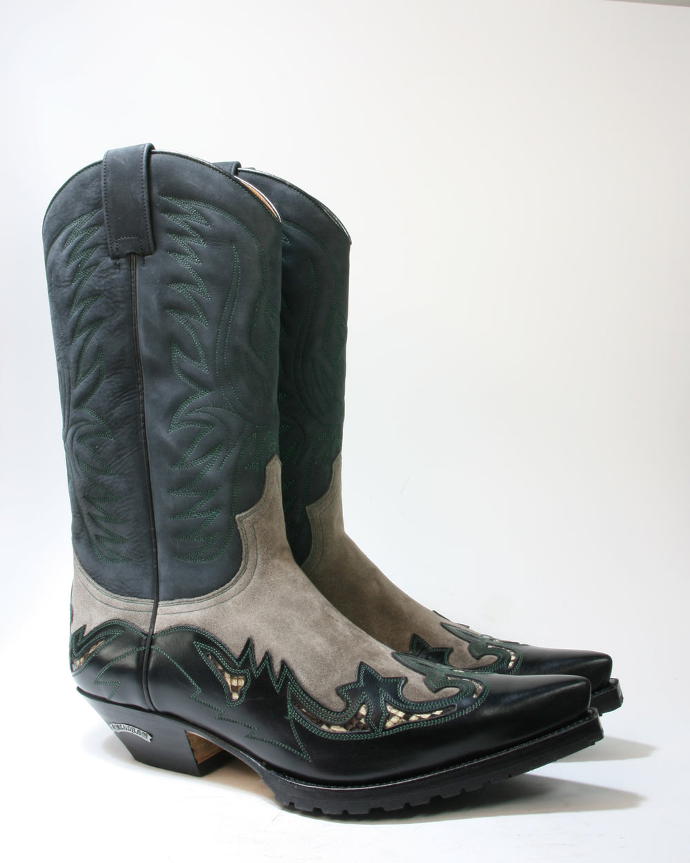 3242 Sendra Boots IBIZA Ciclon Negro Serr. Taupe Gummisohle