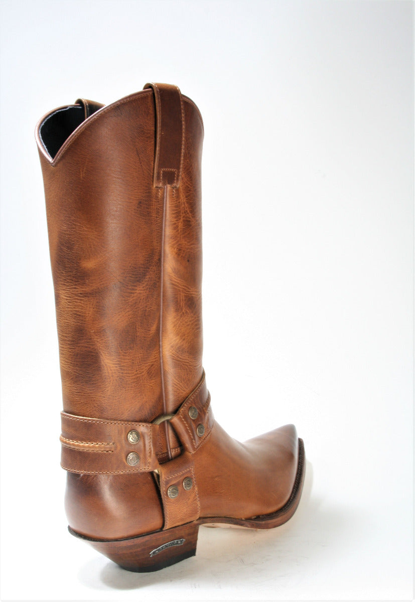 3305 Sendra boots Cowboy boots Evolution Tang Usado Marron