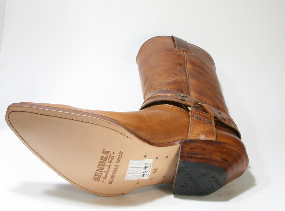 3305 Sendra boots Cowboy boots Evolution Tang Usado Marron