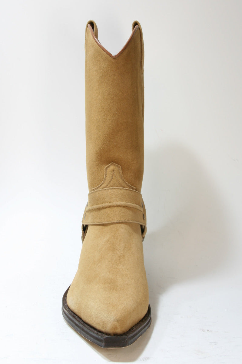 3305 Sendra Boots Cowboystiefel Wildleder Serraje Camello