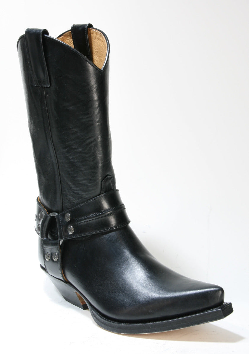 3305 Sendra Cowboystiefel Bikerboots Ciclon Negro