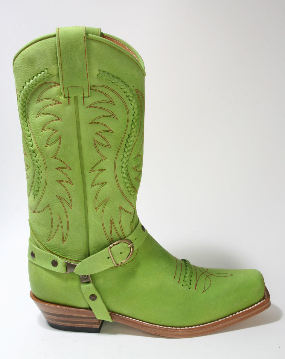 3434 Sendra Cowboystiefel Flota Pistacho