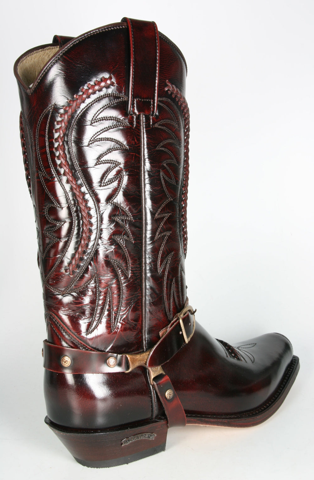 3434 Sendra Cowboystiefel Flor. Fuchsia