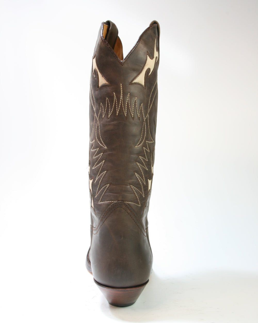 3848 Sendra Cowboystiefel Sprinter Chocolate Nobuk Line