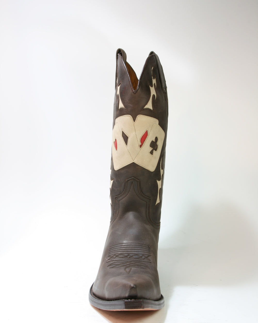 3848 Sendra Cowboystiefel Sprinter Chocolate Nobuk Line